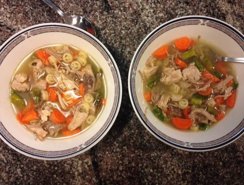 turkey bone broth pic